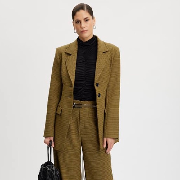 Gestuz snatched waist blazer - Picture 2 of 12